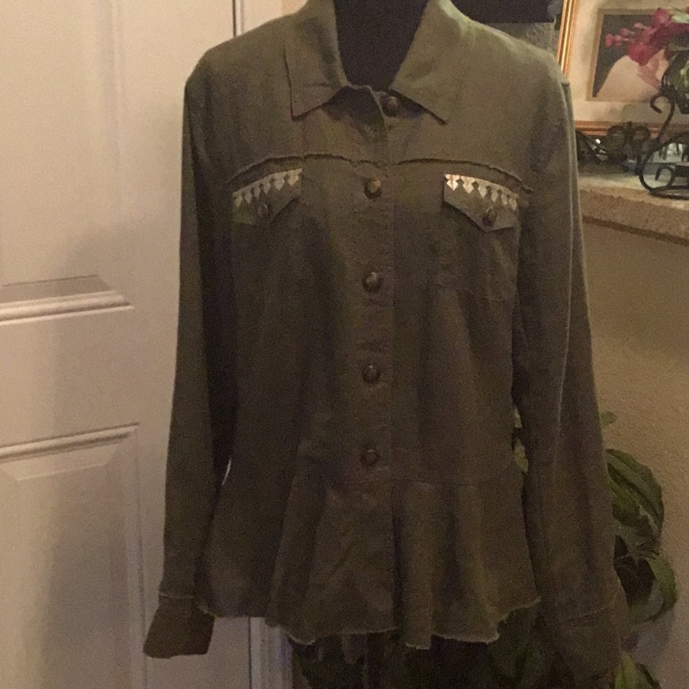 I.N.C international concepts” Army style Jacket 🌷
